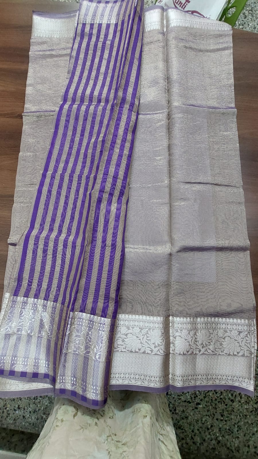 Tissue saree