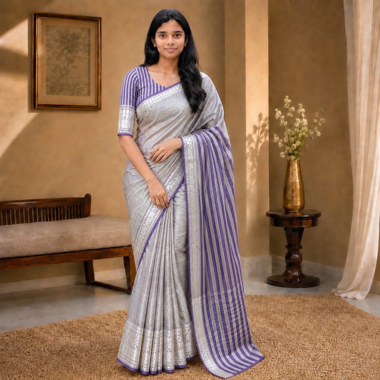 Tissue saree