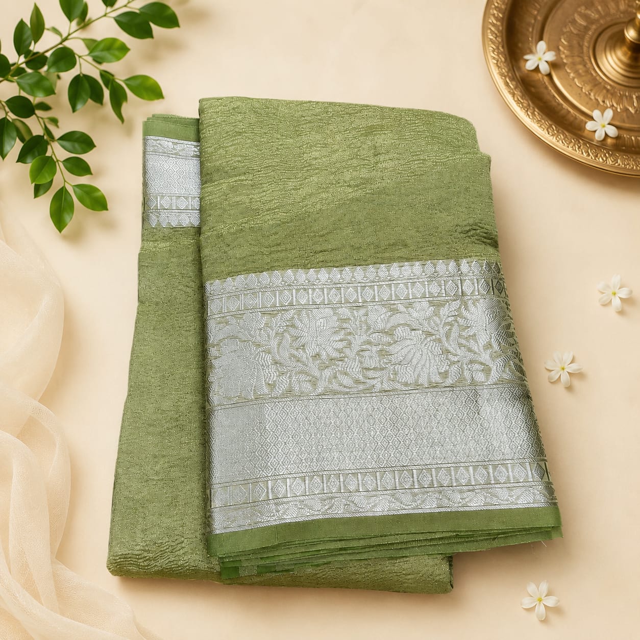 Tissue saree