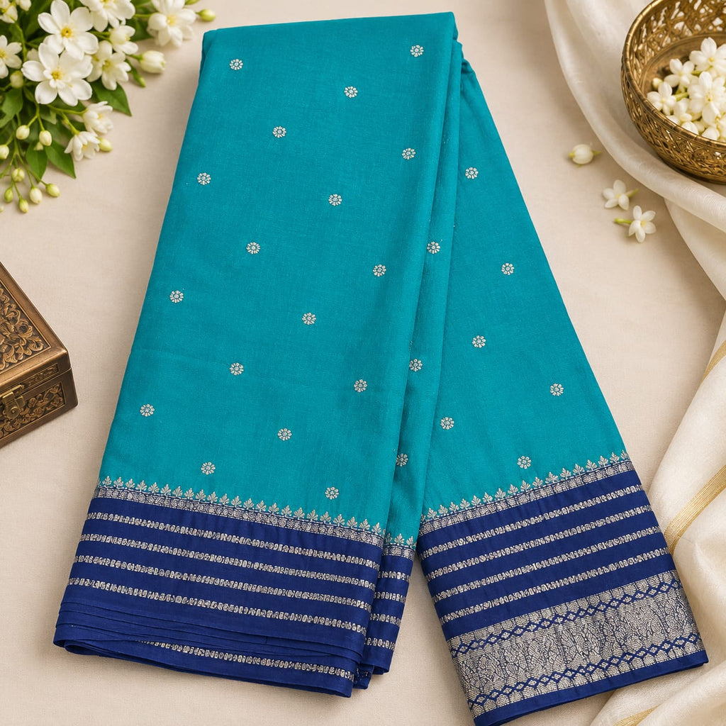 Banarasi Saree MSF002 - Blue