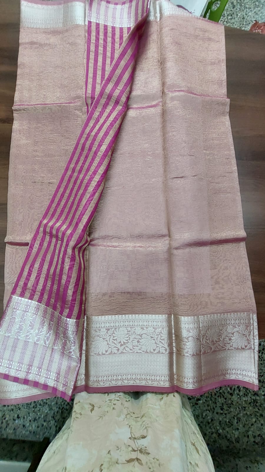 Tissue saree