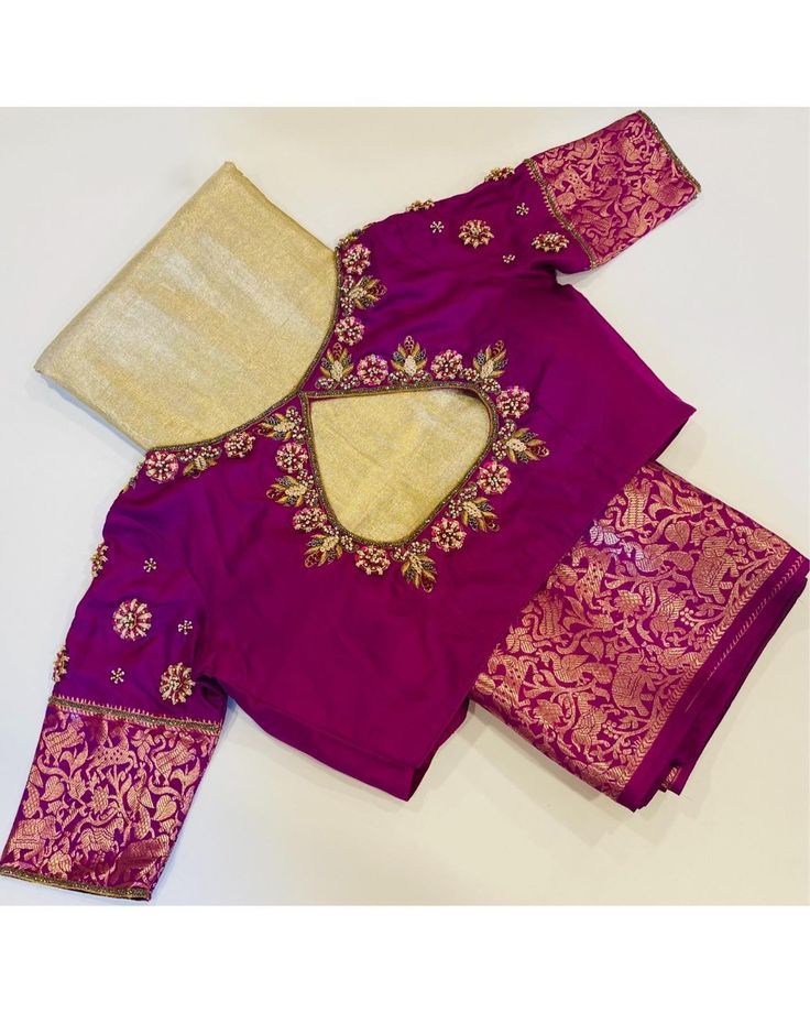 Luxury Blouse Stitching – Customize Neck Design