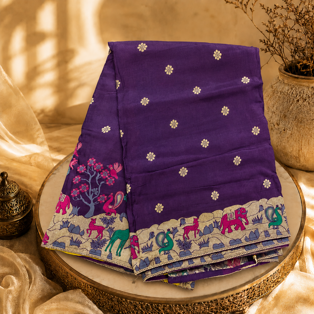 Banarasi fancy saree