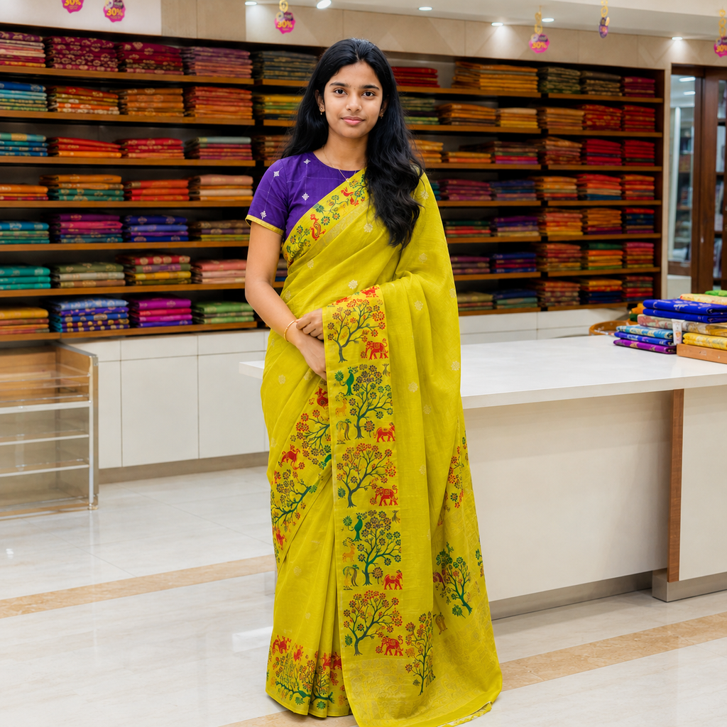 Banarasi fancy saree