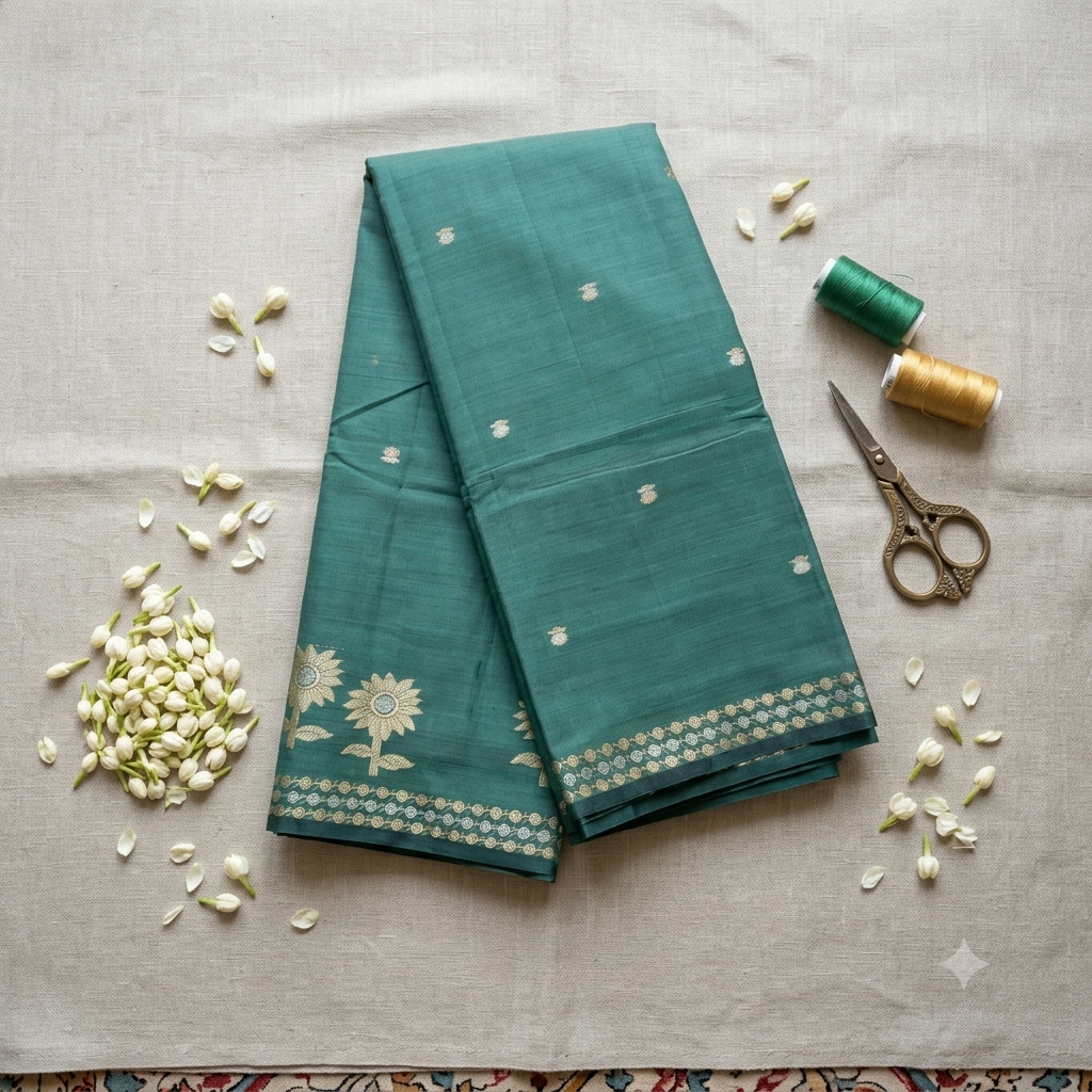 Tussar silk saree