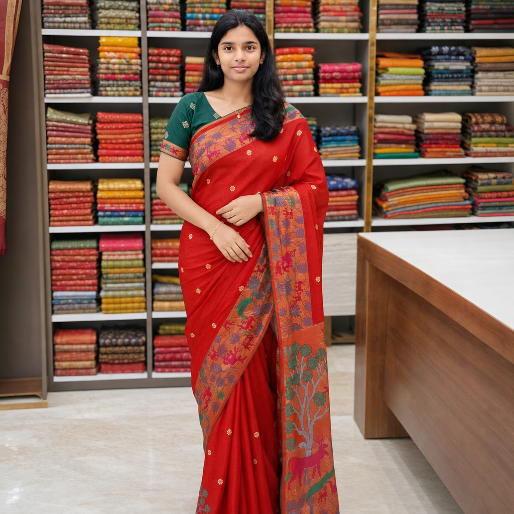 Banarasi fancy saree