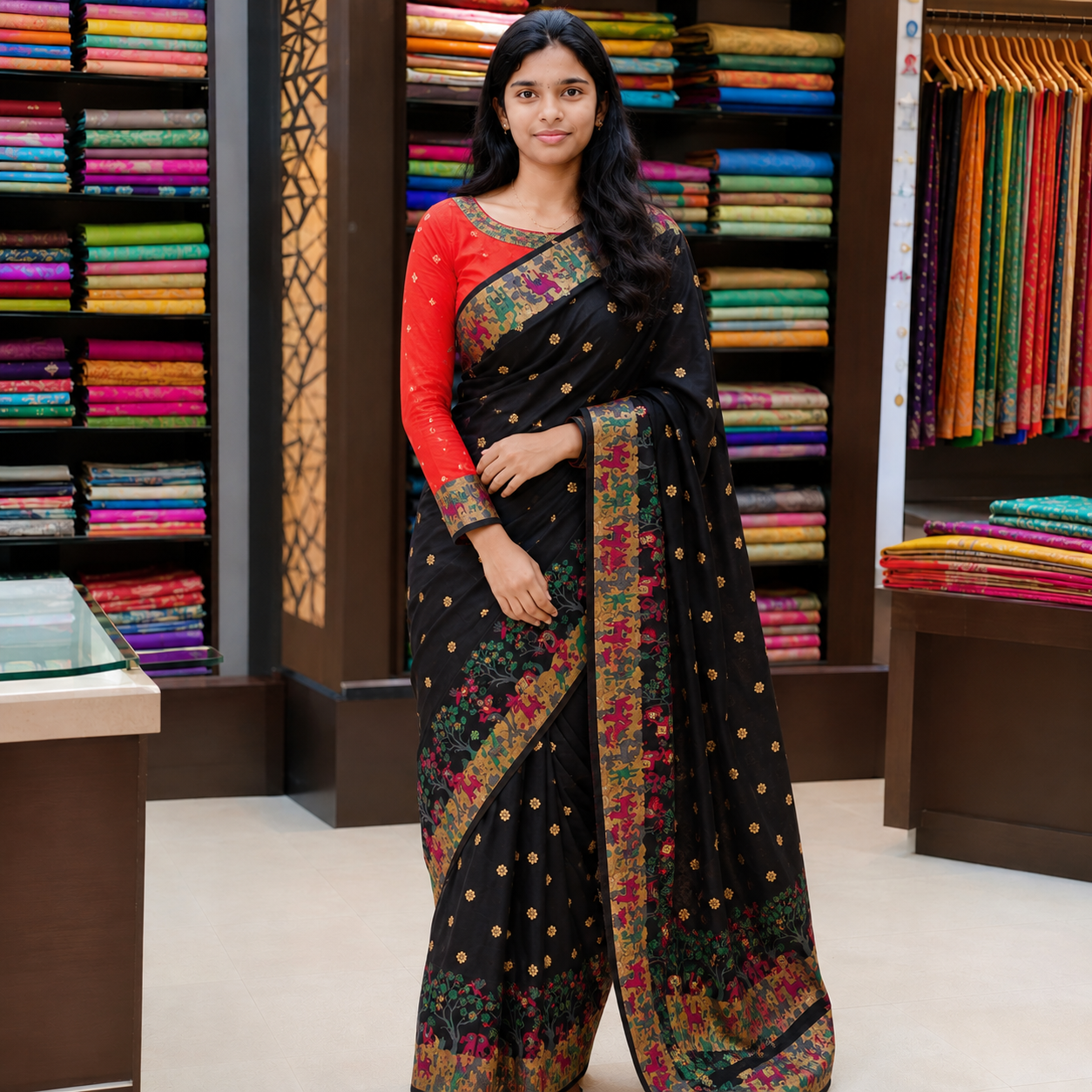Banarasi fancy saree