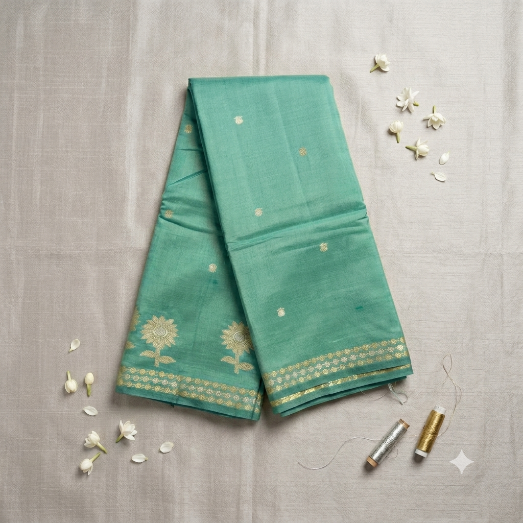 Tussar silk saree