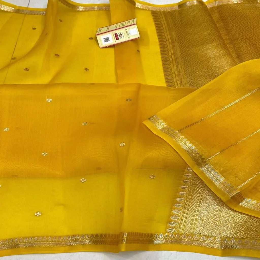 Kora silk saree